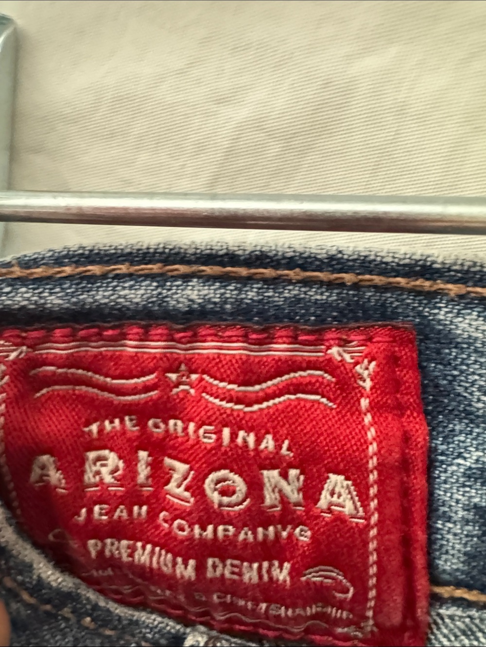 Arizona 90’s Y2K Jean Company Kids Blue Flare Jeans - Picture 3 of 5